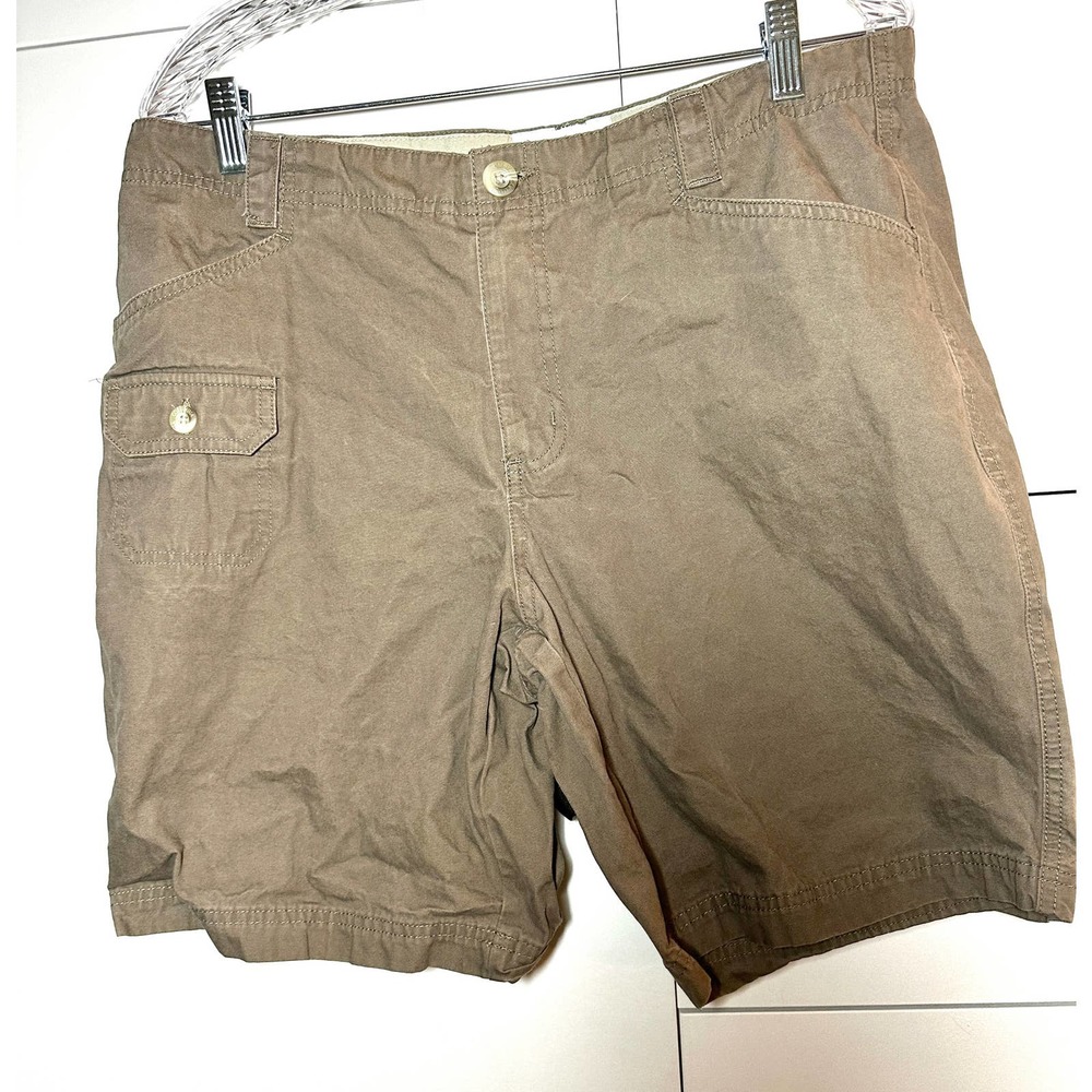 Columbia Womens Khaki Cotton Shorts